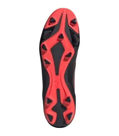 SCARPE ADIDAS F50 CLUB FG/MG CBLACK/IRONMT/LUCRED uomo - immagine 3