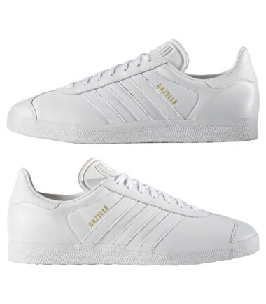 SCARPE ADIDAS GAZELLE FTWWHT/GOLDMT - immagine 3