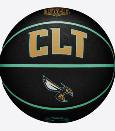 PALLONE NIKE BASKET Charlotte Hornets Team City Edition Collector Basketbal - immagine 1