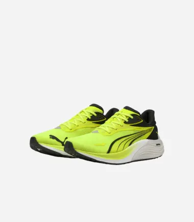 SCARPE PUMA ELECTRIFY NITRO 4 YELLOW ALERT FEATHER GREY UOMO - immagine 4