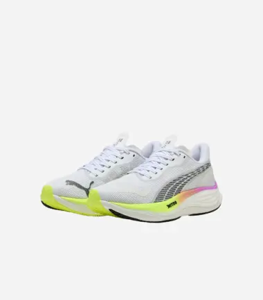 SCARPE PUMA VELOCITY NITRO 3 DONNA WHITE/PURE MAGE - immagine 4