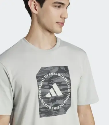 T-SHIRT ADIDAS MAN C CAMO BOX T uomo - immagine 5