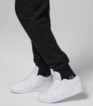 PANTALONI JORDAN MJ BROOKLYN FRENCH TERRY BLACK bambino - immagine 4