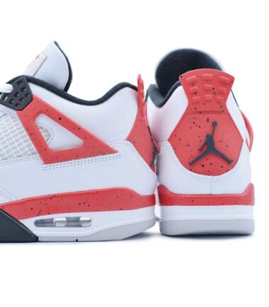 SCARPE NIKE AIR JORDAN 4 GS "cement red" - immagine 3