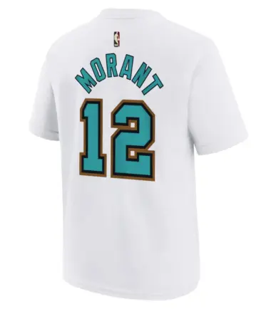 T-SHIRT NIKE Memphis Grizzlies HWC NN Tee "Morant" bambino - immagine 3