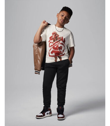 T-SHIRT NIKE JORDAN 40th Anniversary Tee "Sail"  bambino - immagine 3