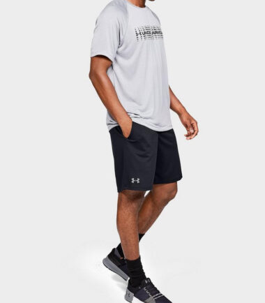 PANTOLONCINO UNDER ARMOUR TECH MESH SHORT BLACK uomo - immagine 4