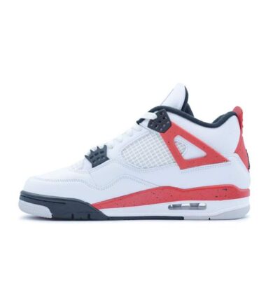 SCARPE NIKE AIR JORDAN 4 GS "cement red" - immagine 2