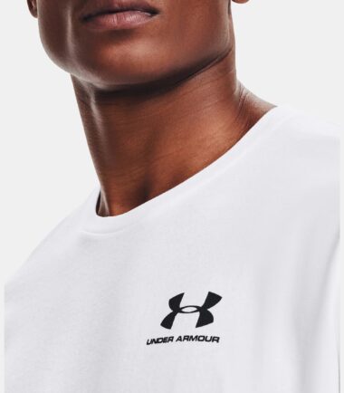 T-SHIRT UNDER ARMOUR SPORTSTYLE LEFT CHIS uomo - immagine 3