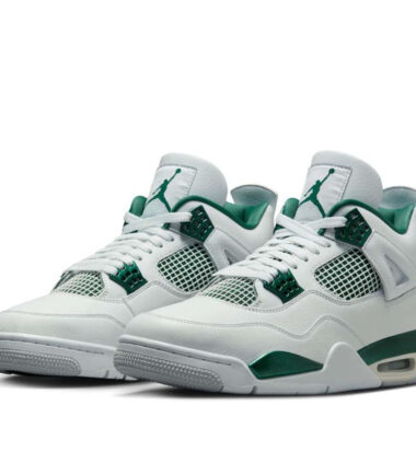 SCARPE NIKE AIR JORDAN 4 RETRO "oxidized green" - immagine 4