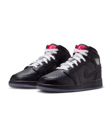 SCARPE NIKE AIR JORDAN 1 MID “Black Metallic Reimagined” GS - immagine 4