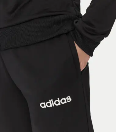 TUTA ADIDAS ESSENTIALS LINEAR BLACK donna - immagine 3