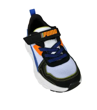 SCARPE PUMA  TRINITY LITE STARBLITZ AC+ , PUMA WHITE-VIVID BLUE - immagine 4