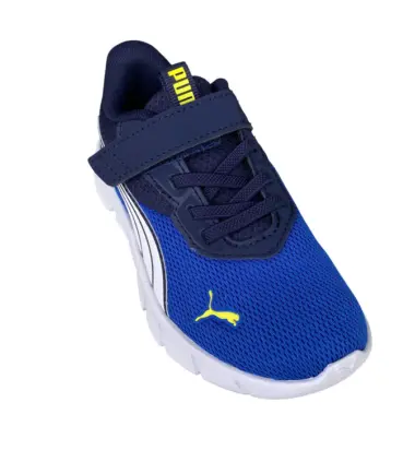 SCARPE PUMA BAMBINO FLEX FOCUS MODERN AC+, VIVID BLUE-PUMA WHITE - immagine 4