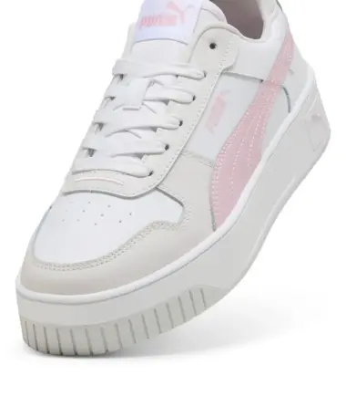 SCARPE PUMA CARINA STREET, PUMA WHITE - ROSE MAUVE DONNA - immagine 5