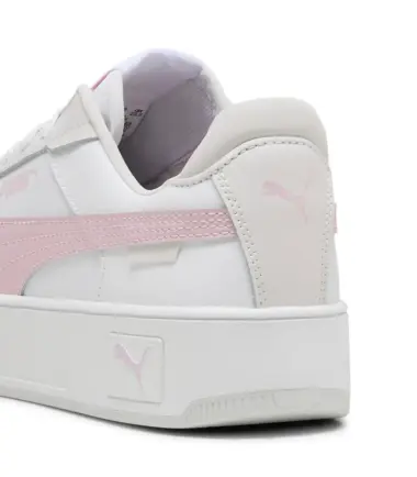 SCARPE PUMA CARINA STREET, PUMA WHITE - ROSE MAUVE DONNA - immagine 4