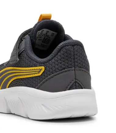 SCARPE PUMA FLEX FOCUS MODERN AC+ INF, GALACTIC GREY - PUMA YELLOW - immagine 4