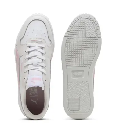 SCARPE PUMA CARINA STREET, PUMA WHITE - ROSE MAUVE DONNA - immagine 3