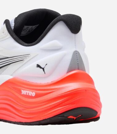 SCARPE PUMA ELECTRIFY NITRO 4, PUMA WHITE-GLOWING RED uomo - immagine 5