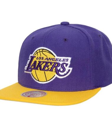 CAPPELLO MITCHELL E NESS Snapback Team 2 Tone 2.0 Los Angeles Lakers - immagine 1