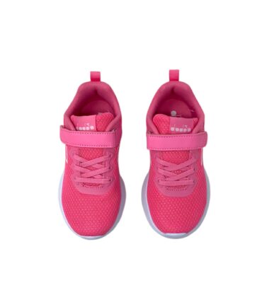 SCARPE DIADORA EVO RUN PS WHITE/SACHET PINK - immagine 5