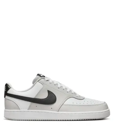 SCARPE NIKE COURT VISION LO GREY FOG/BLACK-WHITE UOMO - immagine 1