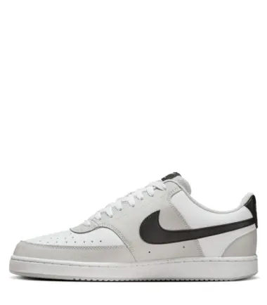 SCARPE NIKE COURT VISION LO GREY FOG/BLACK-WHITE UOMO - immagine 2