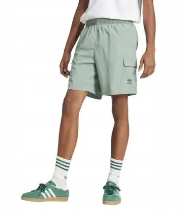 PANTALONCIno ADIDAS ESS WOVEN SILGREEN UOMO - immagine 2