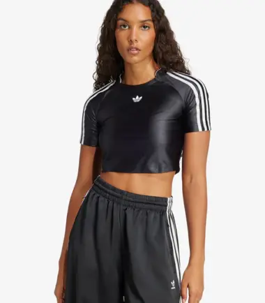 TOP ADIDAS TEAMGEIST BLACK DONNA - immagine 2