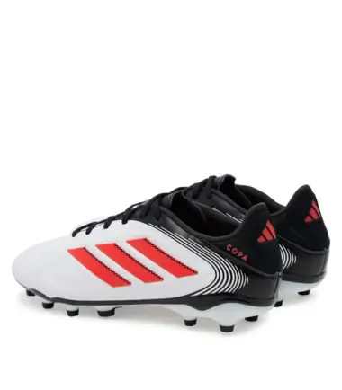 SCARPE ADIDAS COPA PURE III LEAGUE FG/MG WHITE-LUCK RED JR junior - immagine 3