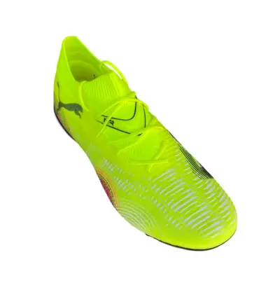 SCARPE PUMA FUTURE 8 MATCH FG/AG YELLOW ALERT - PUMA BLACK uomo - immagine 3