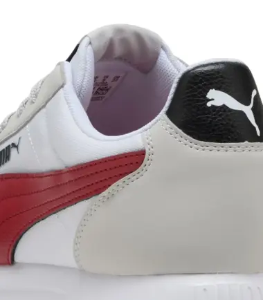 SCARPE PUMA R78 LIGHTWIND, COOL GRAY - DARK CRIMSON UOMO - immagine 4