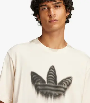 T-SHIRT ADIDAS SKELETON TEE BEIGE UOMO - immagine 4