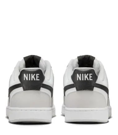 SCARPE NIKE COURT VISION LO GREY FOG/BLACK-WHITE UOMO - immagine 5
