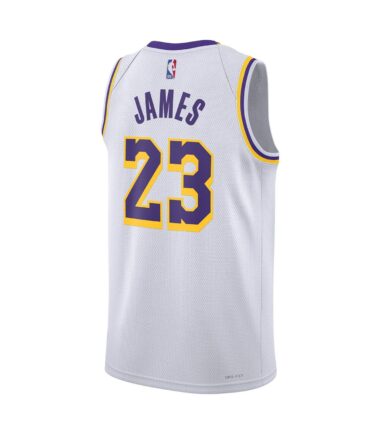 CANOTTA NIKE Los Angeles Lakers Association Swingman Jersey "James" - immagine 2