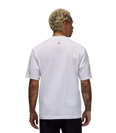 T-SHIRT JORDAN AJ1 Patch SS Tee "White" - immagine 2