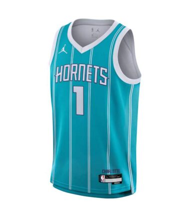 CANOTTA NIKE JORDAN Charlotte Hornets Icon Swingman Jersey "Ball" Kids - immagine 1