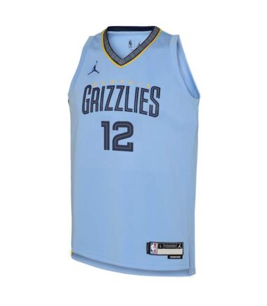 CANOTTA NIKE JORDAN Memphis Grizzlies Statement Swingman Jersey "Morant" Kids - immagine 1