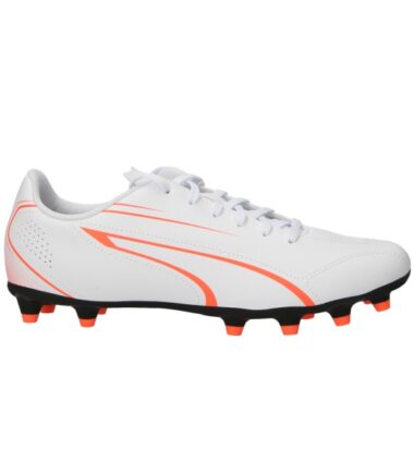 SCARPE PUMA VITORIA FG/AG  PUMA WHITE-GLOWING RED  uomo - immagine 1