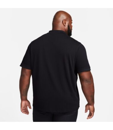 POLO NIKE CLUB SS UOMO BLACK - immagine 2