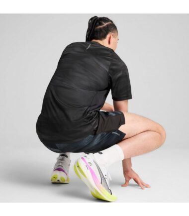 T-SHIRT PUMA UOMO RUN VELOCITY TEE, PUMA BLACK - immagine 2