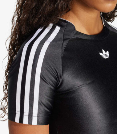 TOP ADIDAS TEAMGEIST BLACK DONNA - immagine 4