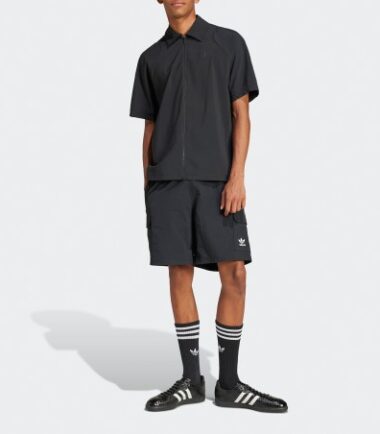 PANTALONCINo ADIDAS ESS WOVEN BLACK UOMO - immagine 4