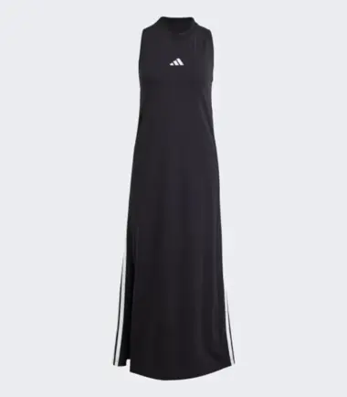 VESTITO ADIDAS ESSENTIALS 3-STRIPES LONG RACERBACK - immagine 1
