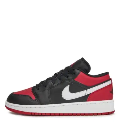SCARPE Air jordan 1 low alternate bred toe gs - immagine 2