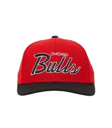 CAPPELLO MITCHELL E NESS NBA TEAM SCRIPT CHICAGO BULLS - immagine 3