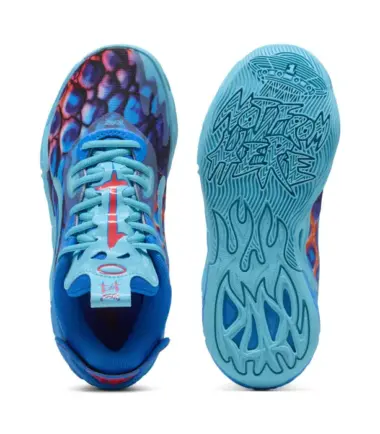 SCARPE PUMA LAMELO MB.04 Lo Alien Skins Jr - immagine 3