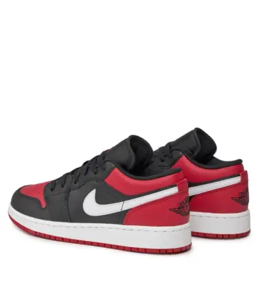 SCARPE Air jordan 1 low alternate bred toe gs - immagine 4