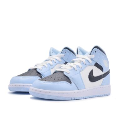SCARPE Air Jordan 1 Mid "Ice Blue" GS - immagine 4