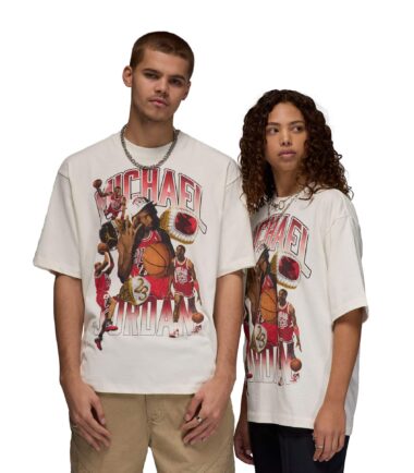 T-SHIRT JORDAN Flight Essentials AOP Tee "Sail" UOMO - immagine 2